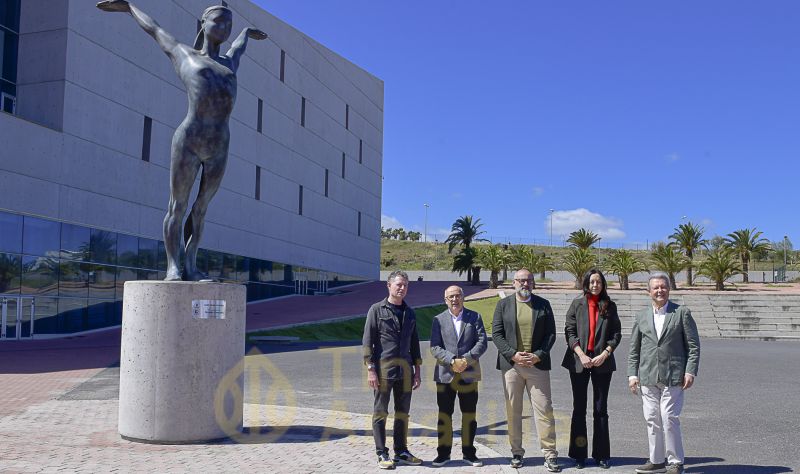 Aroma de olimpismo en el entorno del Gran Canaria Arena 