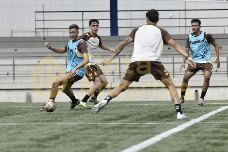 Fotos: Las Palmas Atlético, preparado para el derbi del domingo