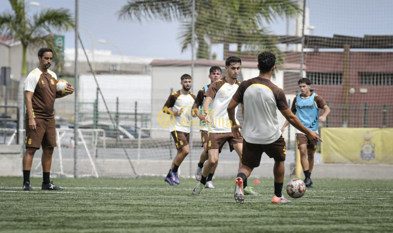 Fotos: Las Palmas Atlético, preparado para el derbi del domingo
