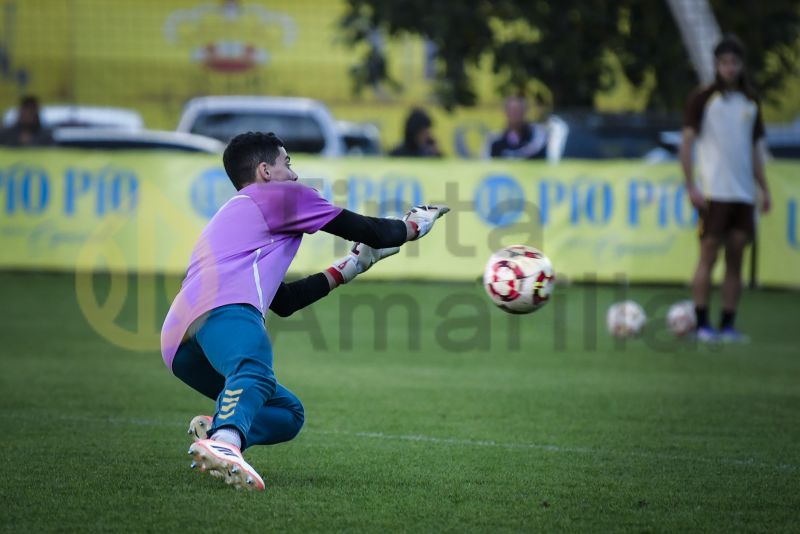 La ilusión del juvenil de Las Palmas de firmar algo grande en Barcelona