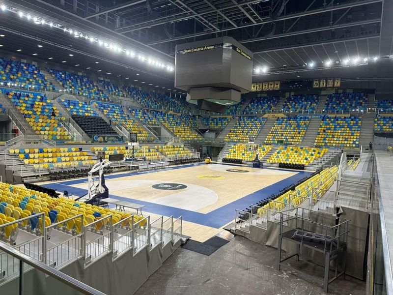 Se inicia el proceso para iluminar con tecnología LED el Gran Canaria Arena