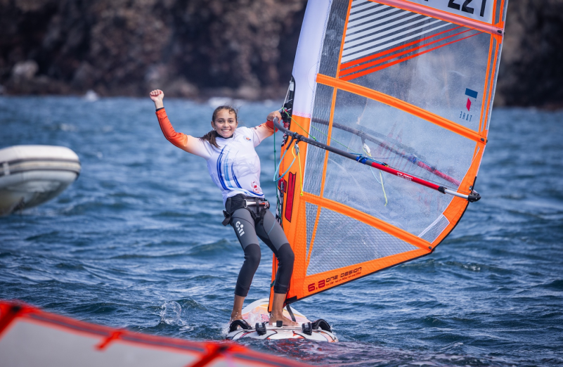  Oro mundial para la windsurfista grancanaria Cristina Iglesias