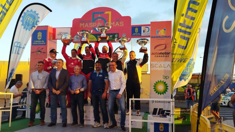 El 51 Rally de Maspalomas, para Armide Martín y Pedro Domínguez