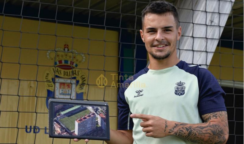 Andy Villar, el vecino amarillo del CE Europa