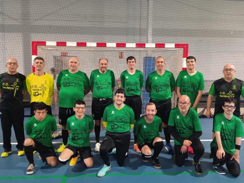El CD Inclúyete, rumbo al Campeonato de España de fútbol sala FEDDI