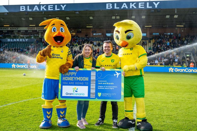 Gran Canaria, en el estadio del Norwich City