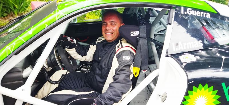 Iván Armas no encuentra oposición en la Subida de Moya