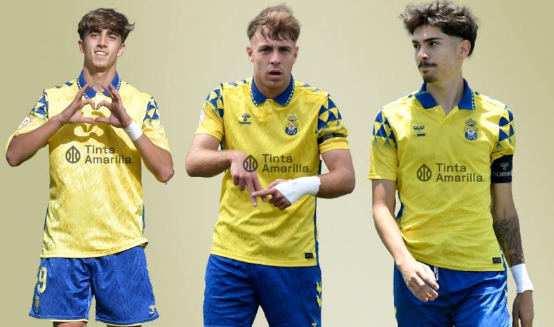 Los tres pichichis del fútbol de Canarias son amarillos
