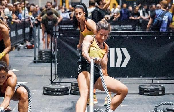 Las canarias Del Río y Novillo, lucen en el Mundial Hyrox de Chicago