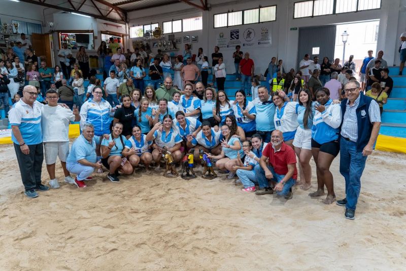 El Santa Rita logra en Valsequillo una triple corona femenina