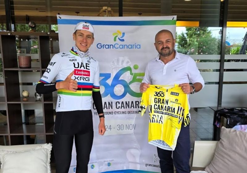 Pogacar anuncia en el descanso del Tour su prueba en Gran Canaria