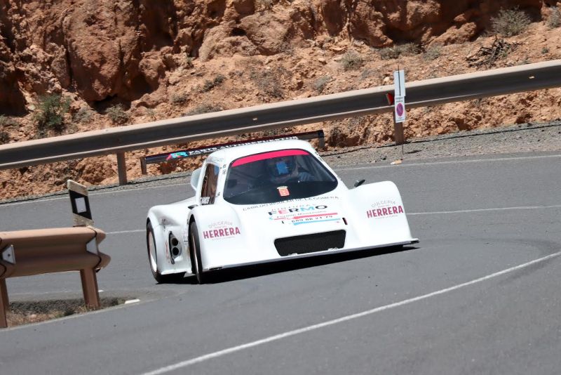 Ángel Bello, al frente del Provincial de montaña tras su victoria en Betancuria
