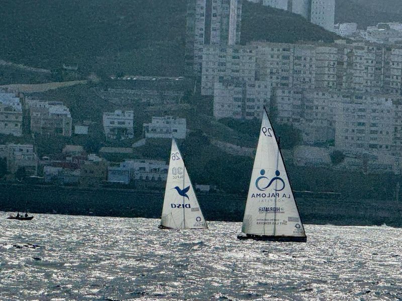 Pueblo Guanche sufre para ganar al Roque Nublo una regata clave