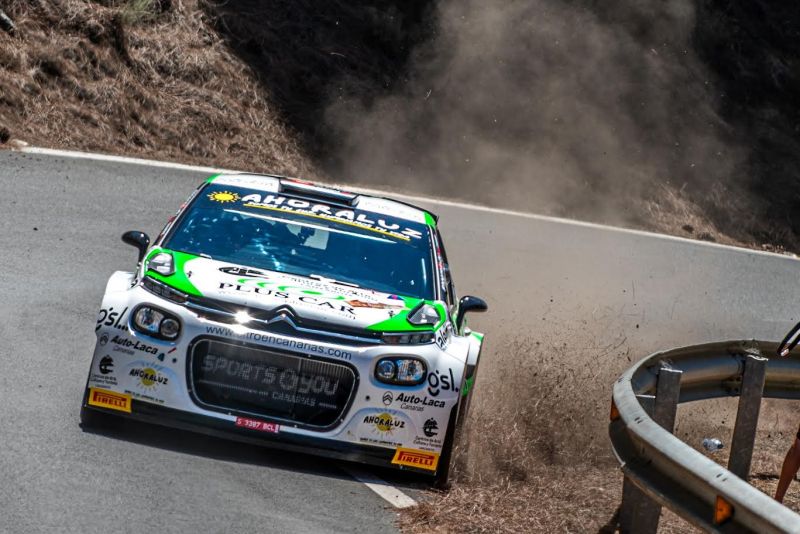 Yeray Lemes amplía su ventaja como líder provincial de asfalto