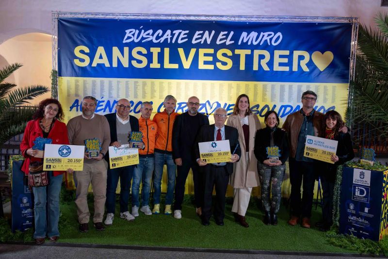 La San Silvestre festeja su clausura con voluntarios, colaboradores y ONGs participantes