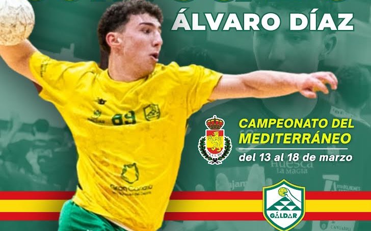 Alvaro Díaz jugará con España el Campeonato Mediterráneo 2026