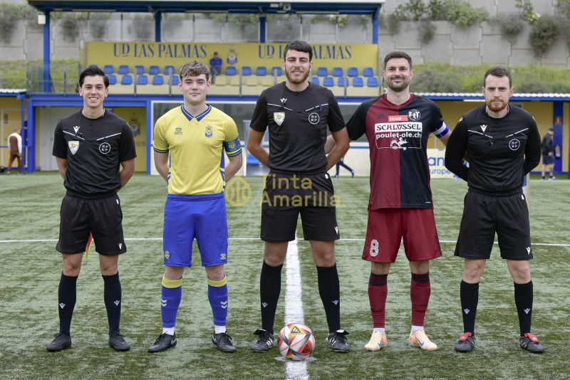 Fotos: El juvenil B de la UD se cruza con el Tuggen suizo