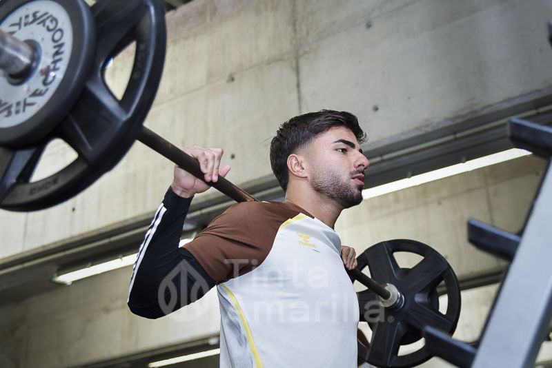 Fotos: Las Palmas Atlético se prepara para viajar a Fuenlabrada