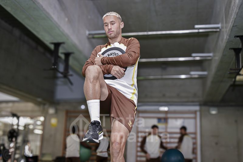 Fotos: Las Palmas Atlético se prepara para viajar a Fuenlabrada