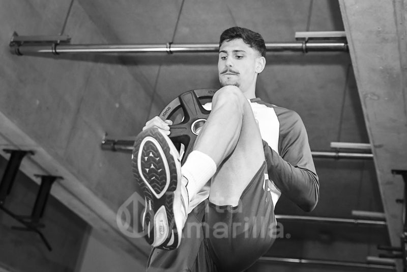 Fotos: Las Palmas Atlético se prepara para viajar a Fuenlabrada