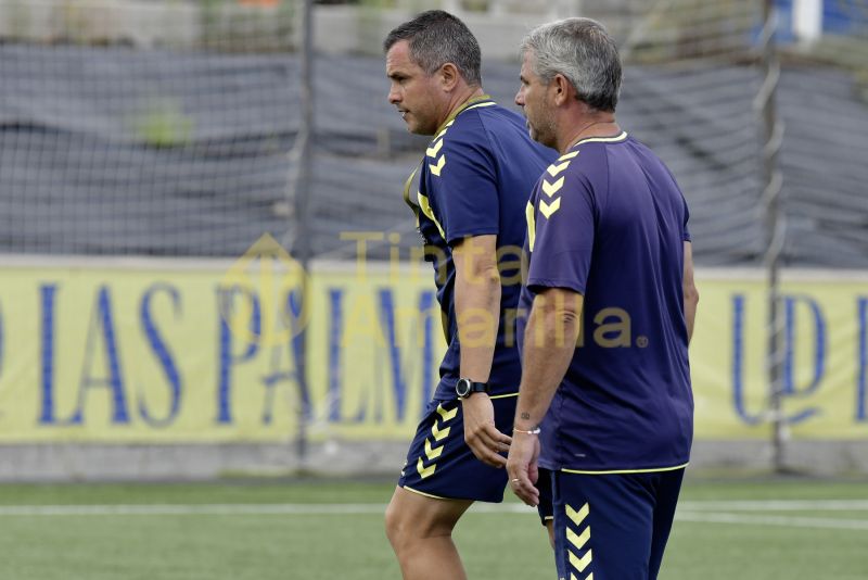 Robaina e Iván López ya dirigen a los filiales de Segunda y Tercera RFEF