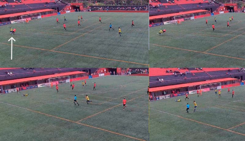 Enojo silencioso del filial por las jugadas polémicas de La Palma