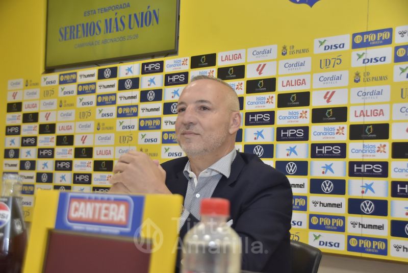 Ramírez describe la nueva plantilla de la UD, en la que no estará Moleiro