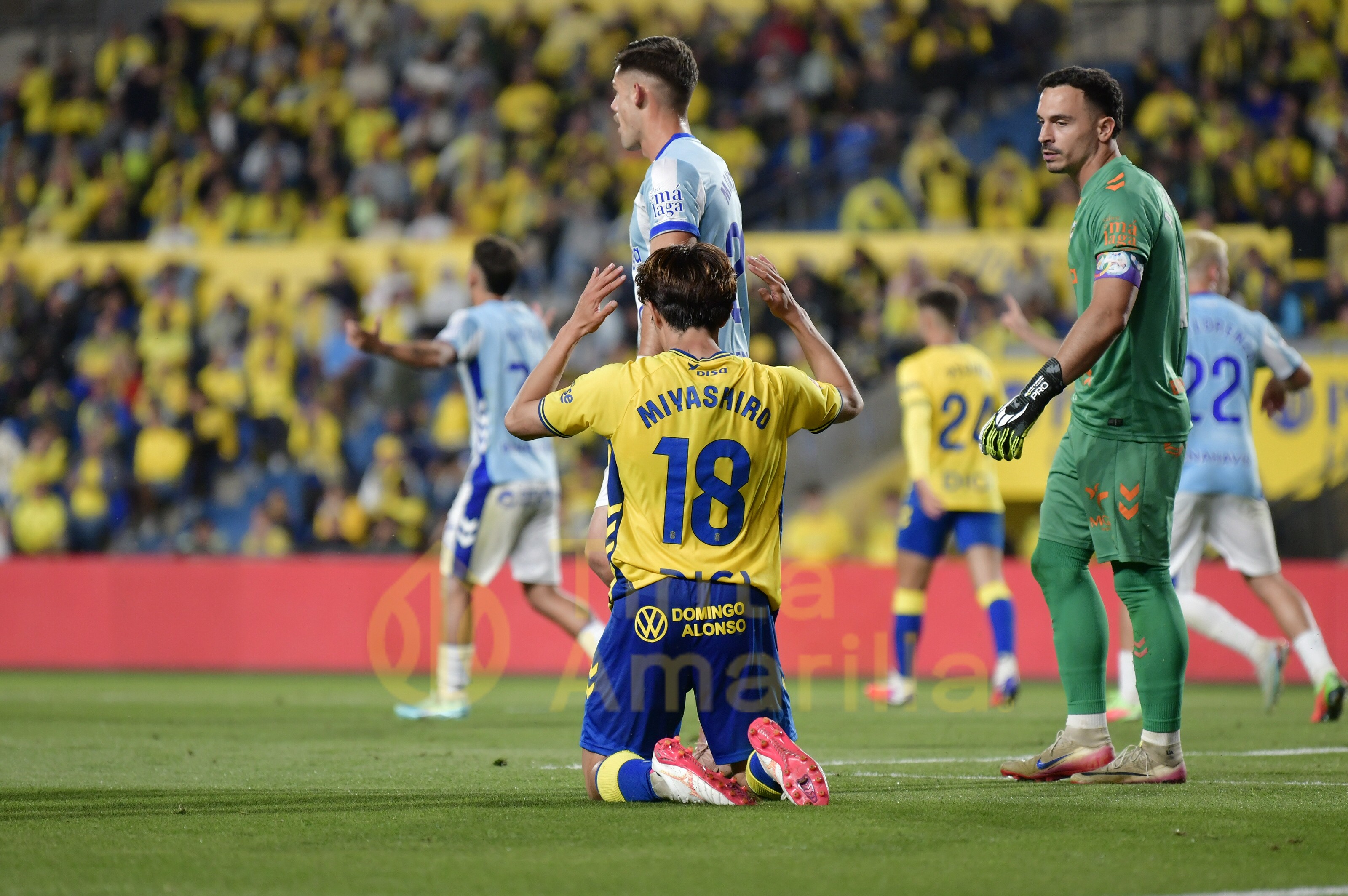 0-1: Las Palmas desaparece ante más de 27.000 de sus fieles
