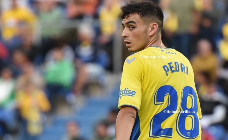 La última vez que vieron a Pedri en la isla llevaba el dorsal 28