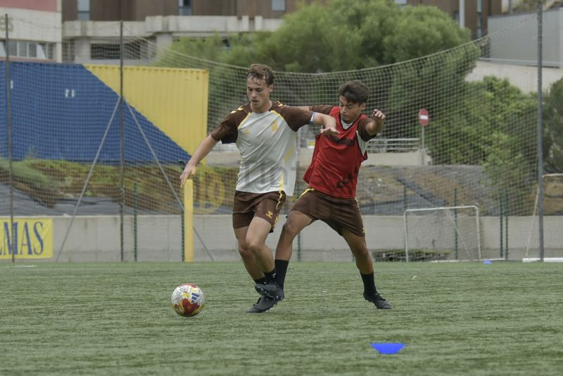 Fotos: Las Palmas C afronta una visita con subrayado
