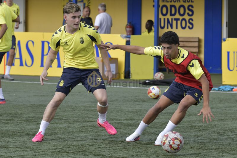 Las primeras imágenes en acción del nuevo DH juvenil de la UD Las Palmas