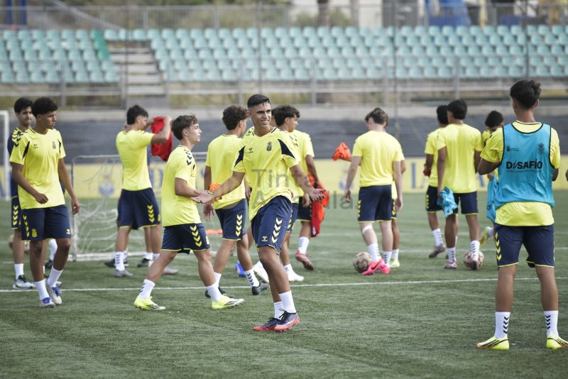 Las primeras imágenes en acción del nuevo DH juvenil de la UD Las Palmas