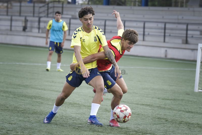 Las primeras imágenes en acción del nuevo DH juvenil de la UD Las Palmas