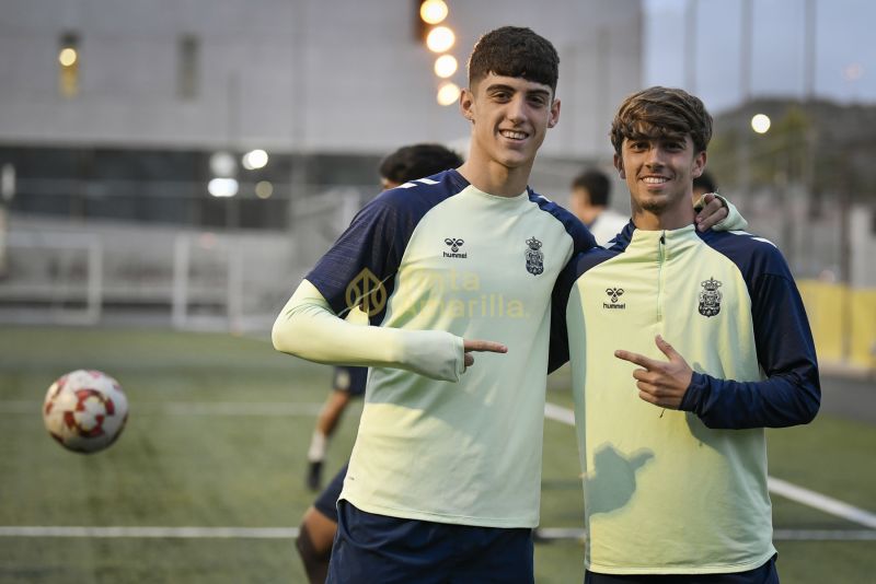 Fotos: El juvenil de la UD cierra sus preparativos para recibir al Elche