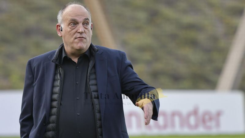 Javier Tebas da su versión sobre lo que ocurrió en el UD-Barça