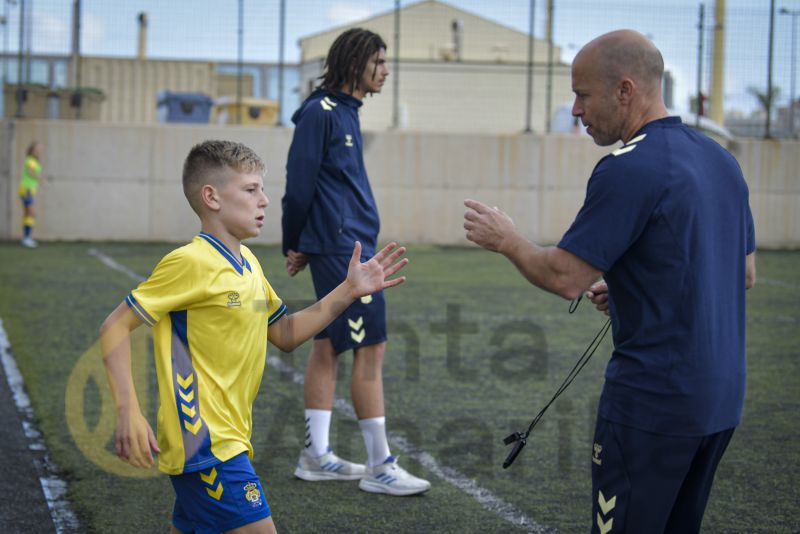 Fotos: El benjamín de la UD inicia su segunda fase de competición