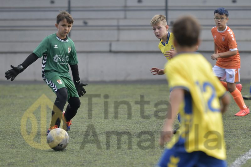 Fotos: El benjamín de la UD inicia su segunda fase de competición