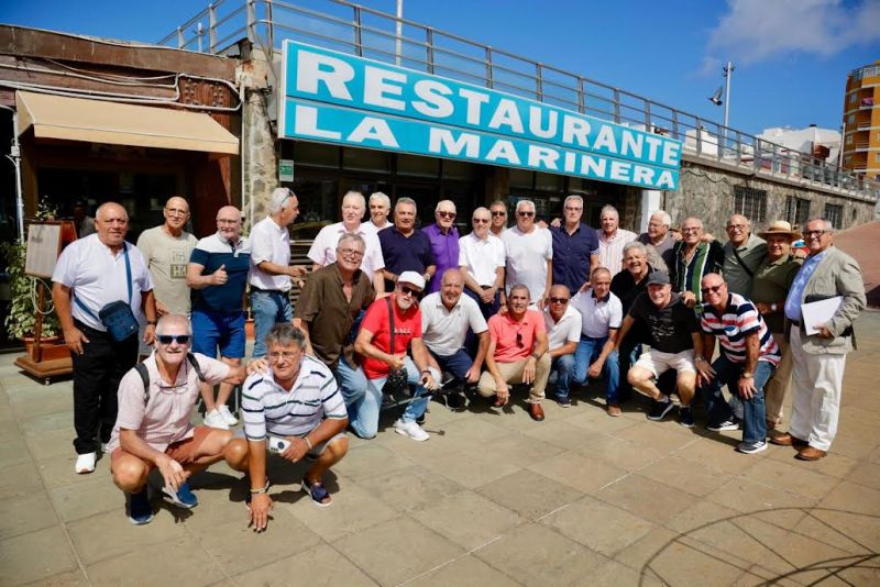 Leyendas de la cantera de la UD se citan en La Marinera