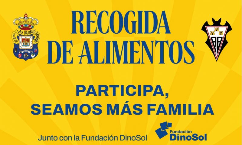 Este viernes, recogido solidaria de alimentos en la Grada Curva