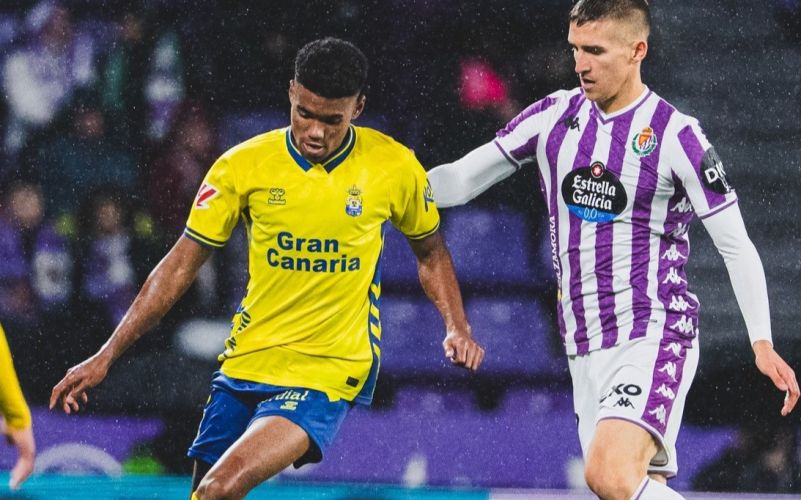 La Liga confirma a dos jugadores de la UD en el sexteto de los más veloces de Segunda División