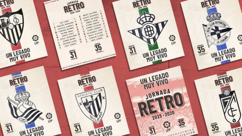 La UD Las Palmas se une a la primera jornada Retro de La Liga