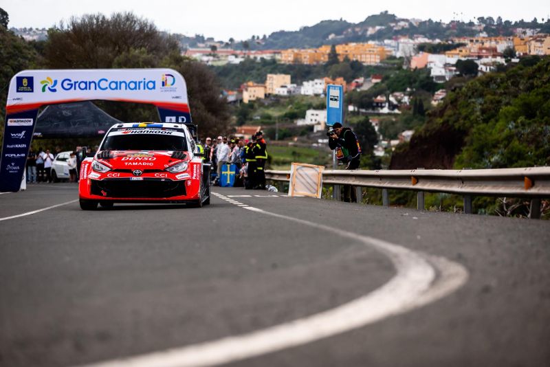 El galo Ogier muestra sus galones en las carreteras grancanarias