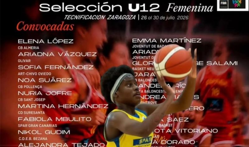 Dolor en el baloncesto de Canarias por el fallecimiento de la joven Fabiola Mbulito