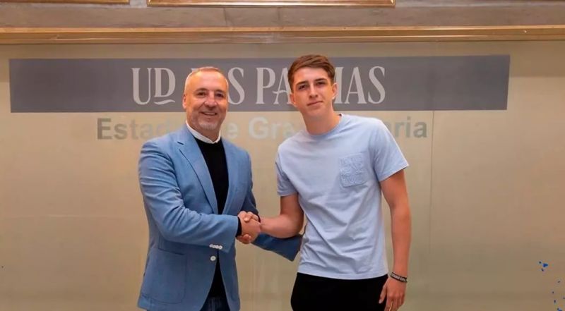 La UD incorpora al talento zurdo esloveno Mateo Acimovic