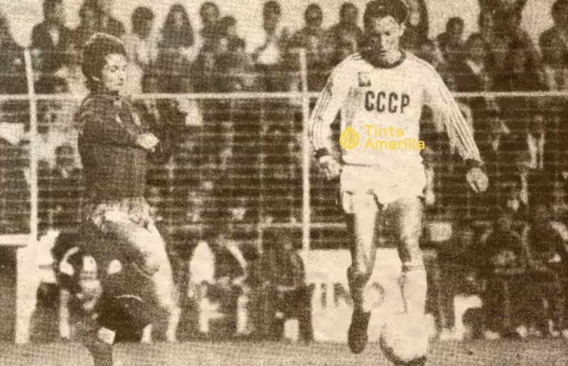 La Unión de Repúblicas Socialistas Soviéticas pasó por el Estadio Insular