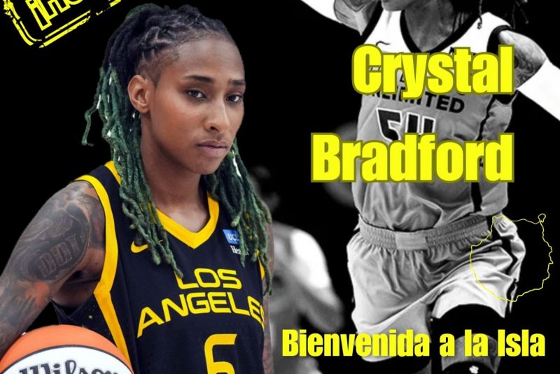Crystal Bradford, puntos y liderazgo para el Islas Canarias
