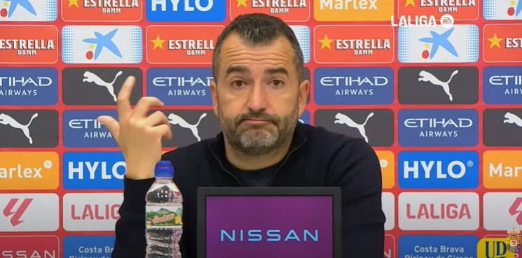 "Es lógico que los jugadores estén dolidos", advierte el entrenador de la UD