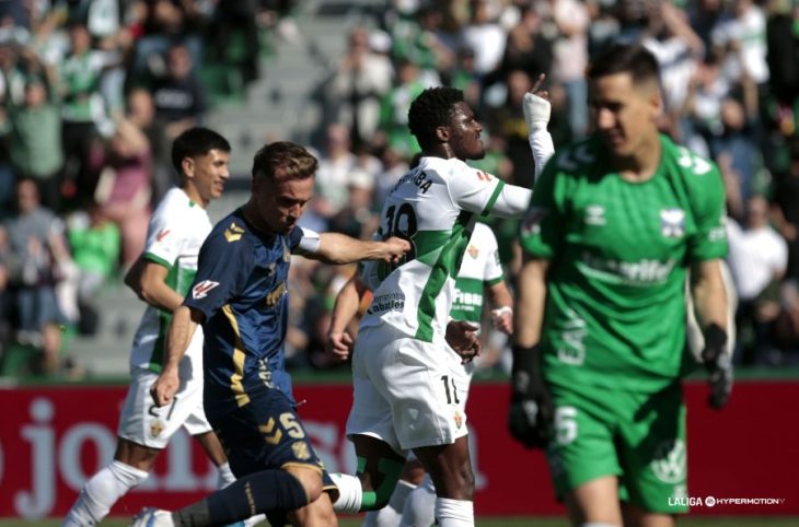 2-0: Sory Kaba le amarga el día al Tenerife