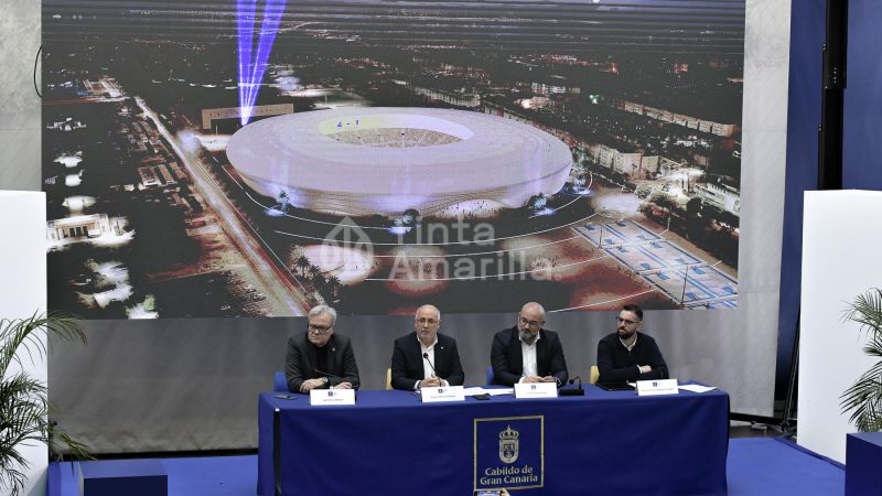 El nuevo estadio es la 'Nube' que acaricia a Gran Canaria