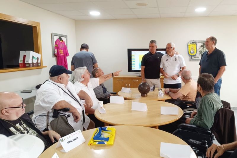 El Taller de Reminiscencia basados en el fútbol se activa en San Brígida